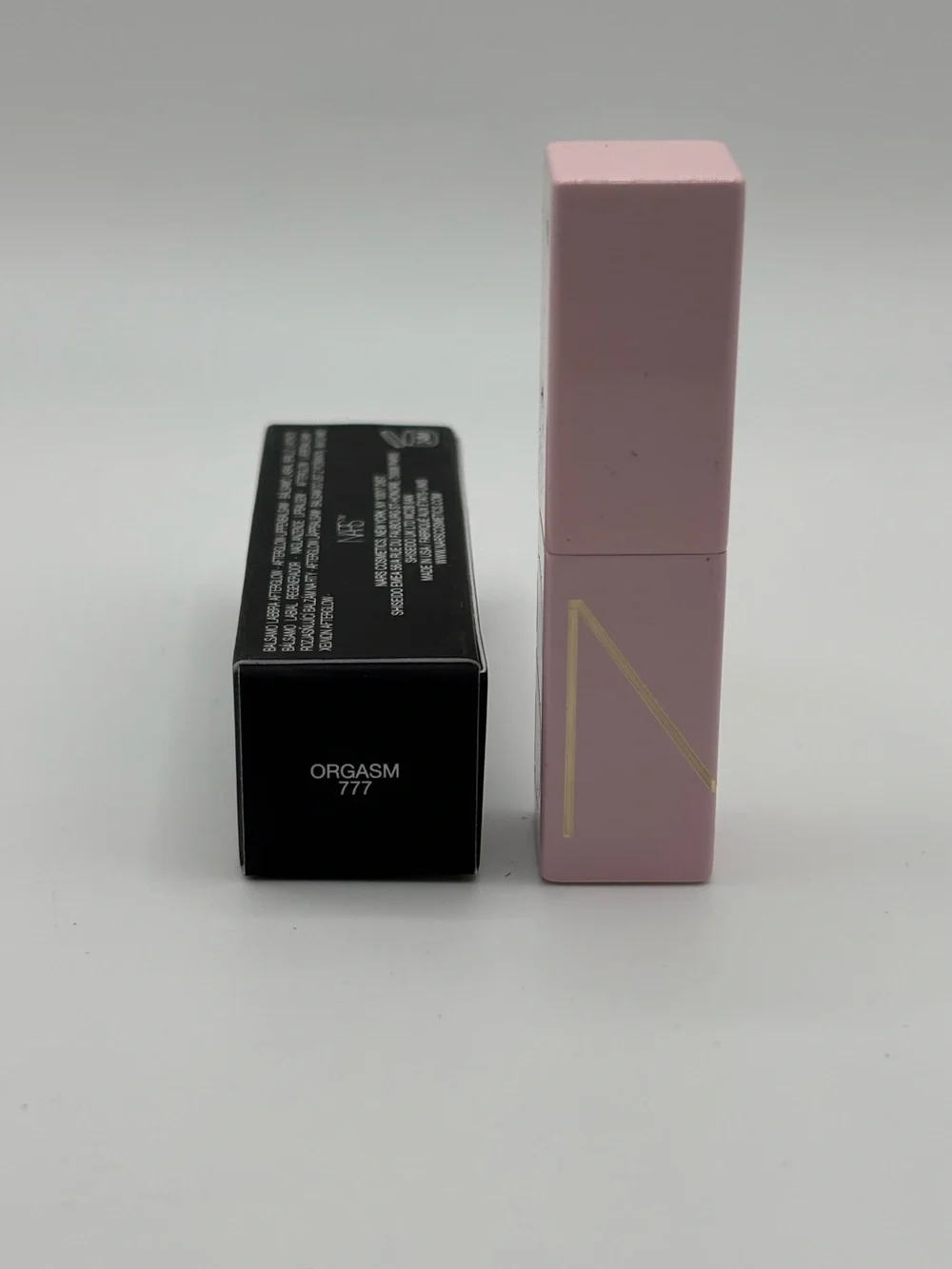 NARS Afterglow Lip Balm Orgasm 777 Mini 0.03 oz New Pink Hydrating Glow